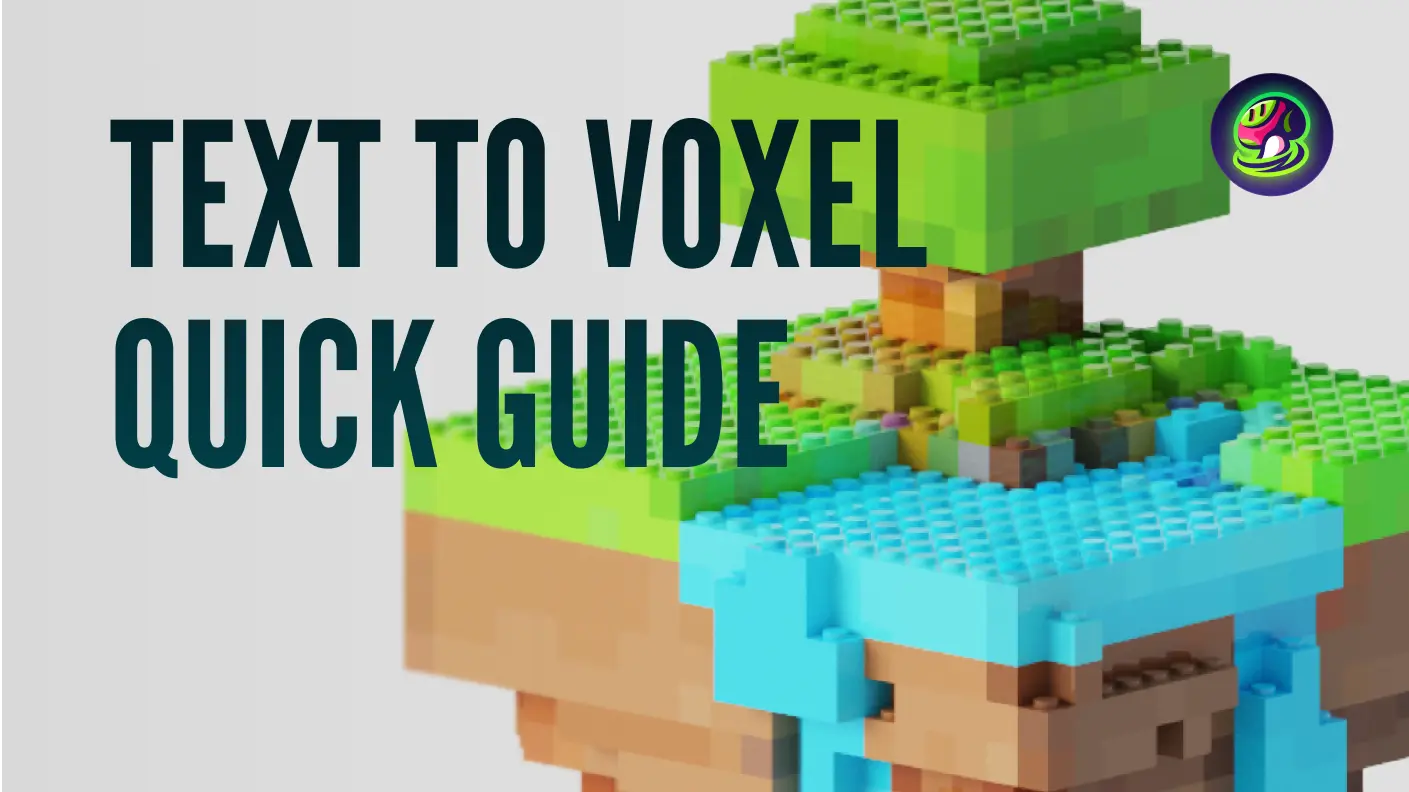 Meshy + MagicaVoxel: Crie Ativos de Jogo Voxel Impressionantes em Apenas 1 Minuto