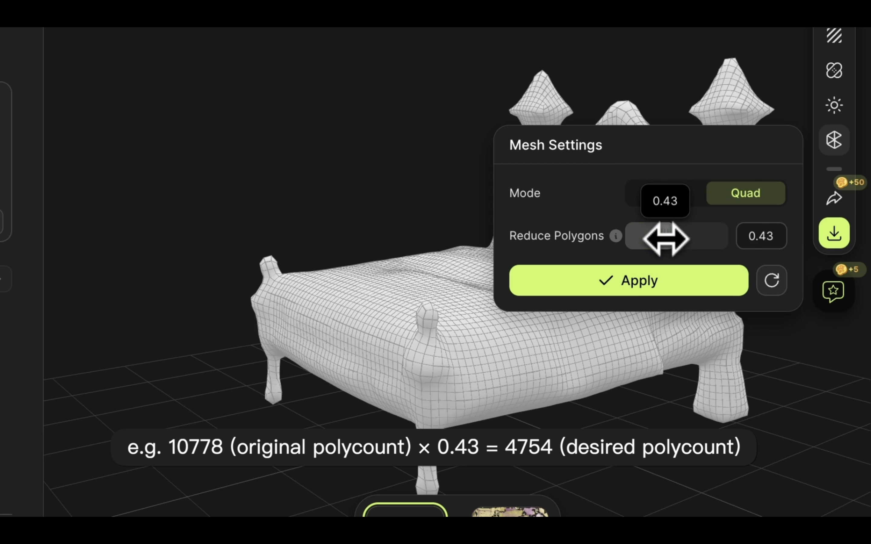 Reduce Polygons