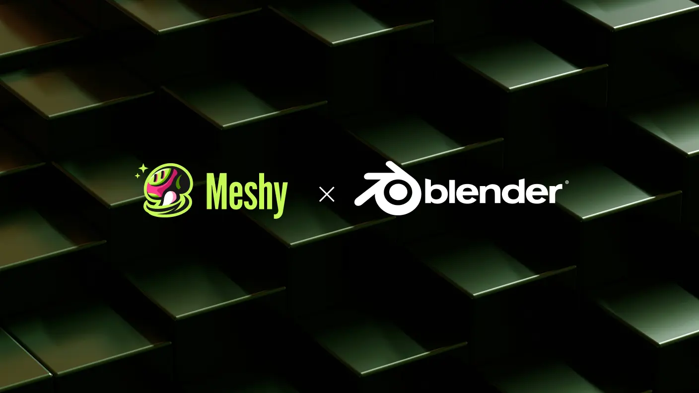 Meshy x Blender: Integração de IA Sem Costura para Aumentar a Eficiência na Criação 3D