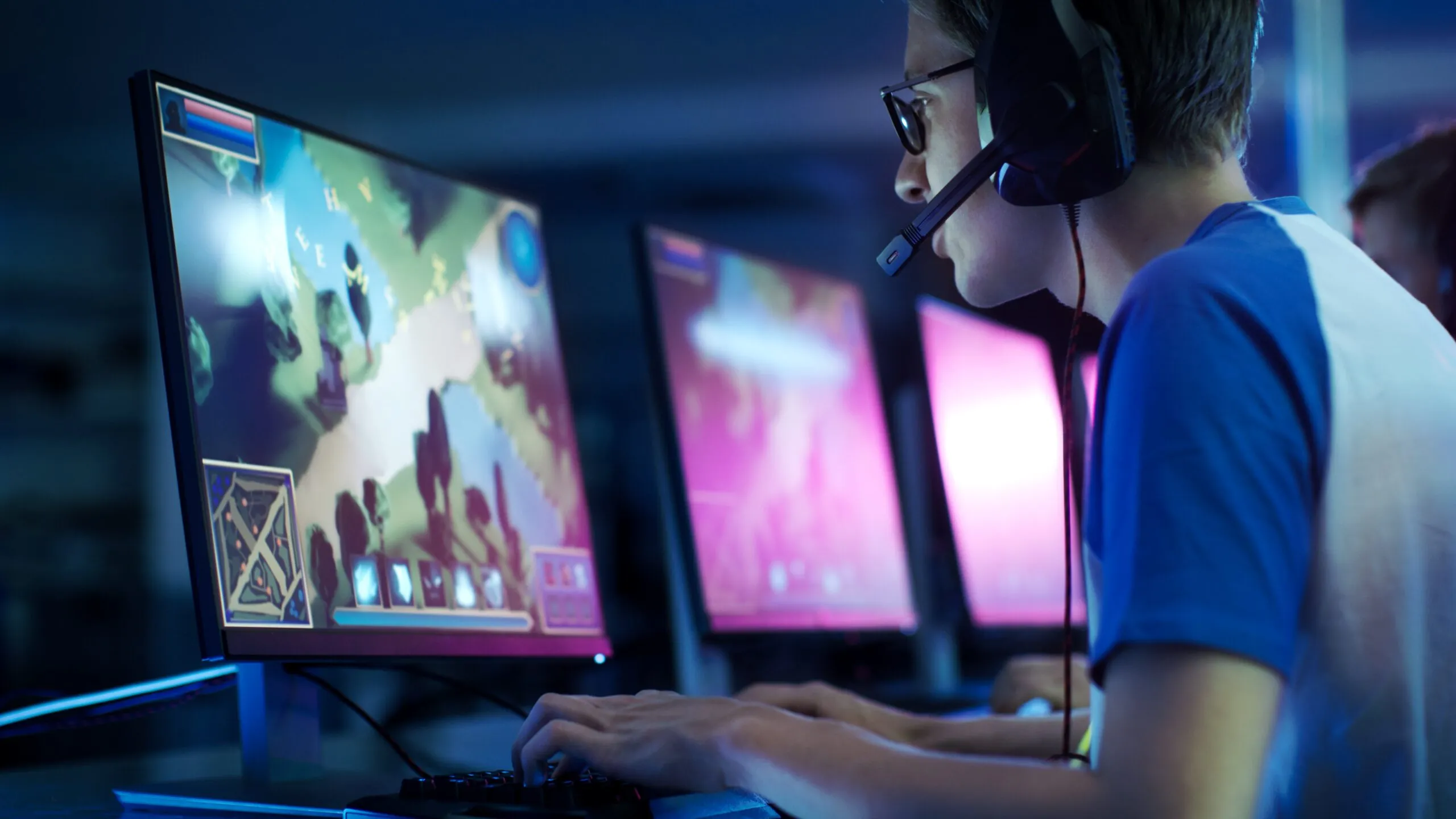 a-gameplayer-engaged-with-game
