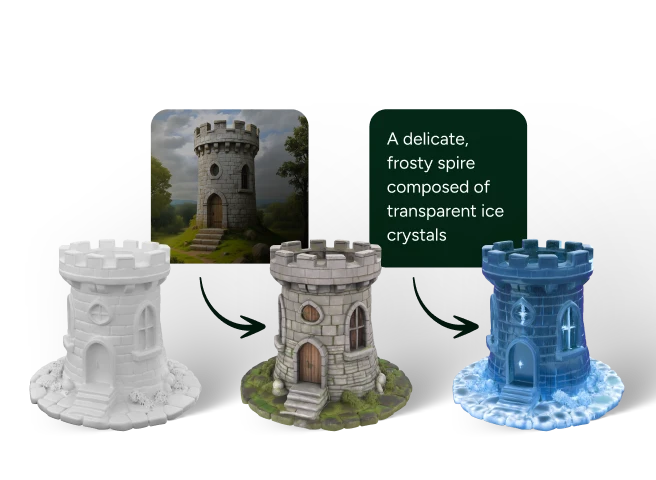 feature hero ai texturing example