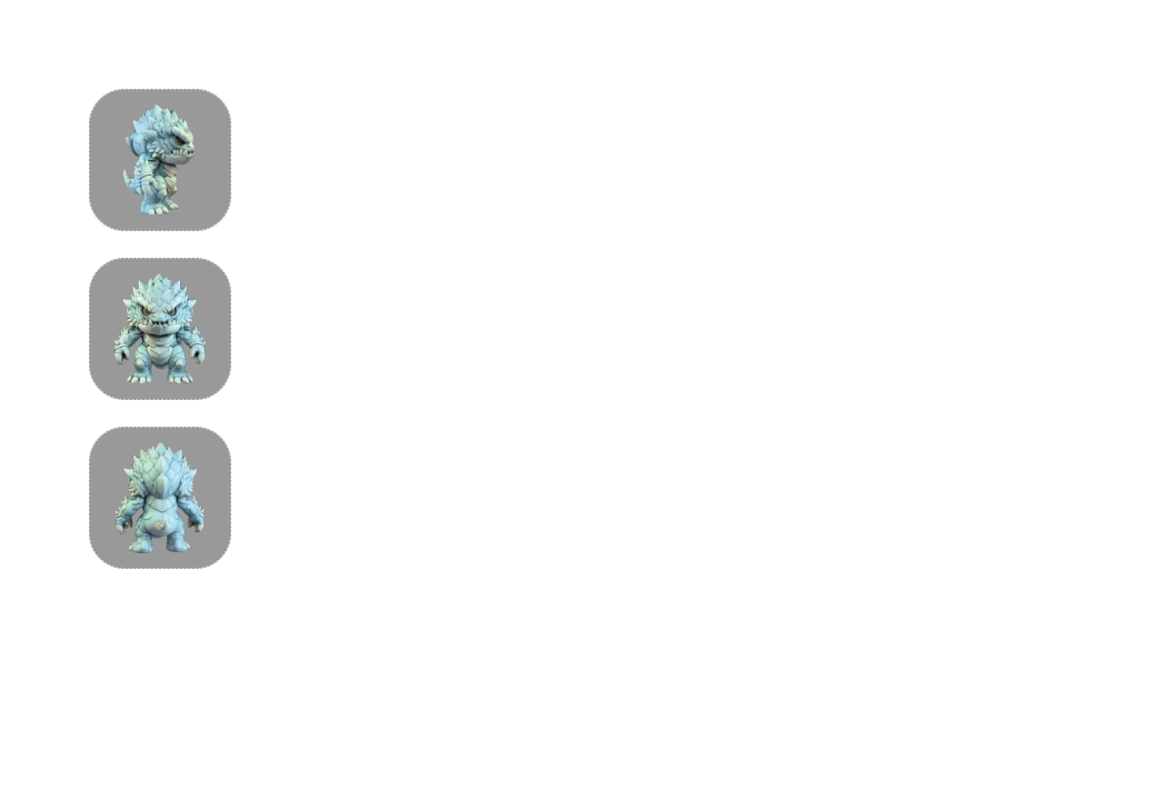 feature hero multi view image to 3d example