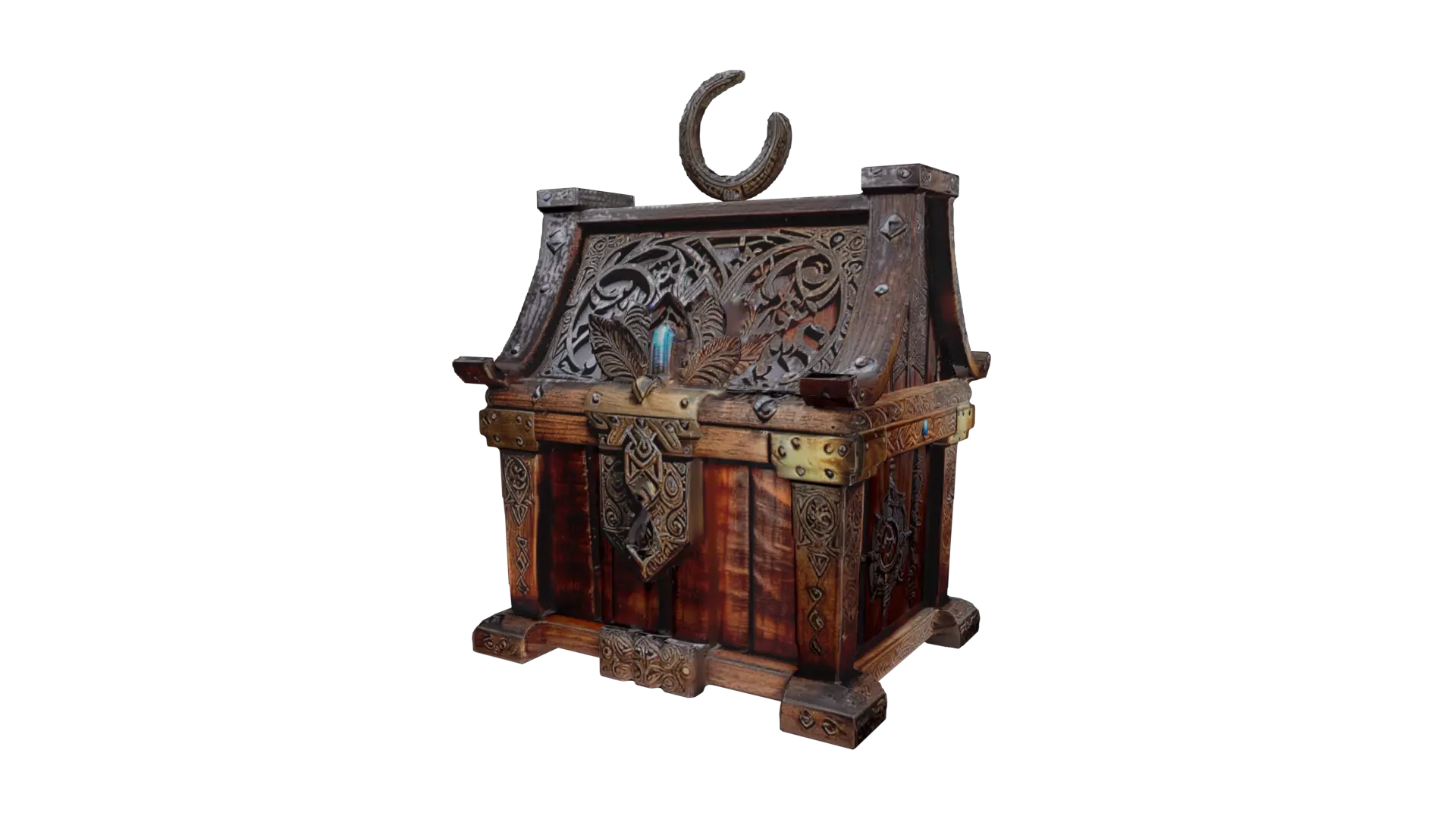 A Fantasy chest, cartoon, game assets, Zelda, 4k, highest quality