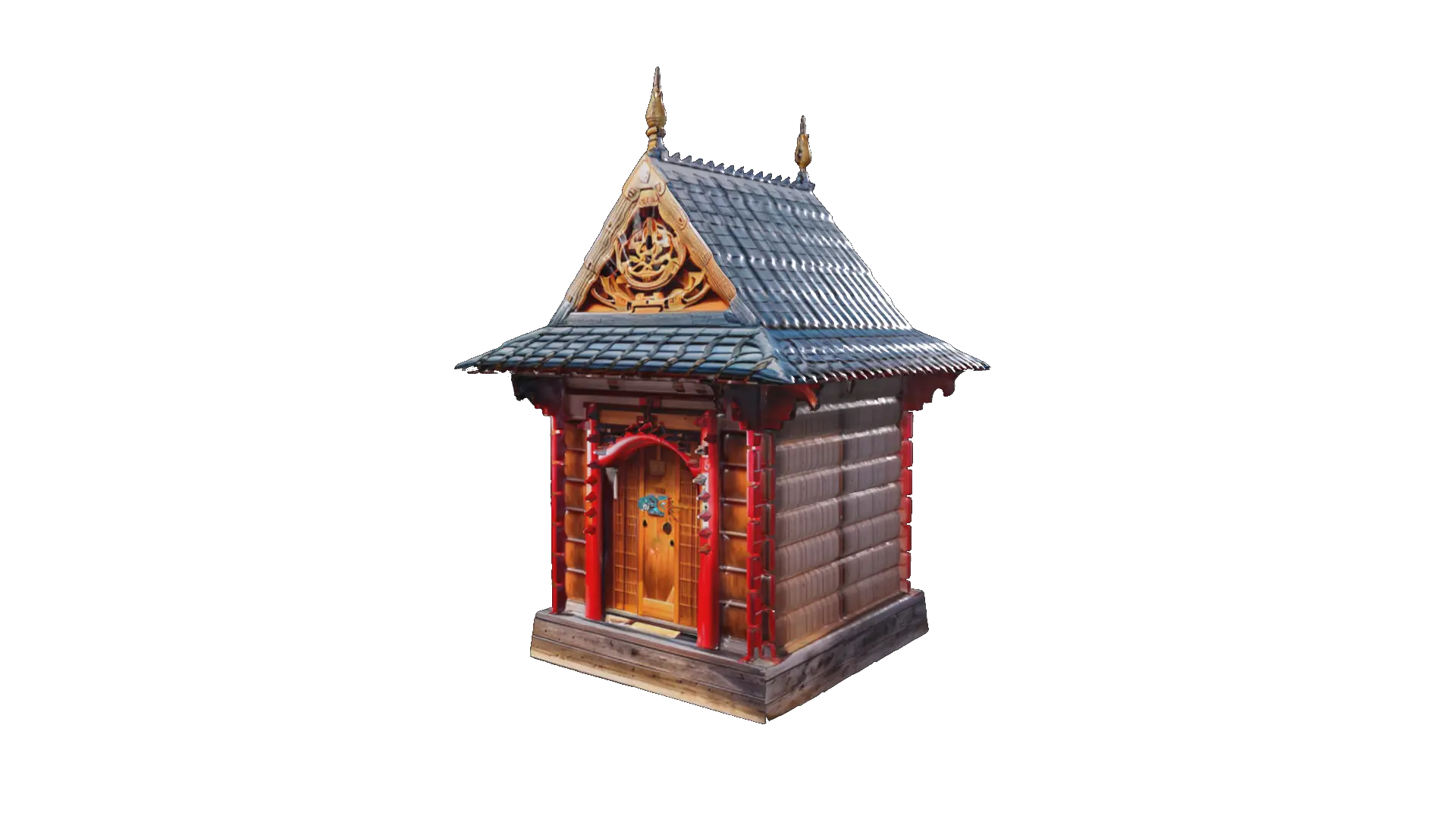 Japanese Yuzen Cabin, 千と千尋の神隠し, cartoon, 4k, HDR, best quality