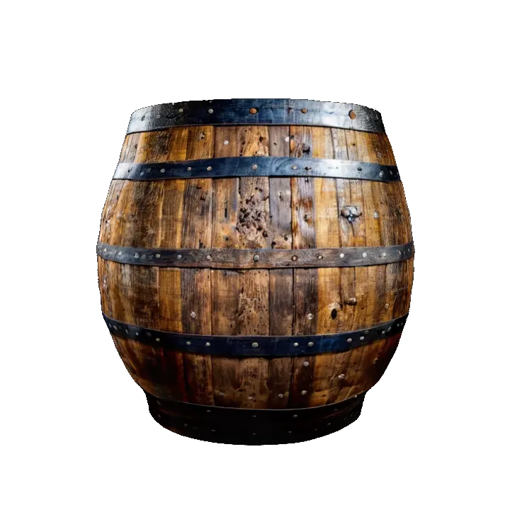 Wine barrel, ancient, 4K, HDR, highest quality