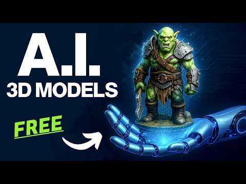 AI 3D Models - WHY Is It SO GOOD??