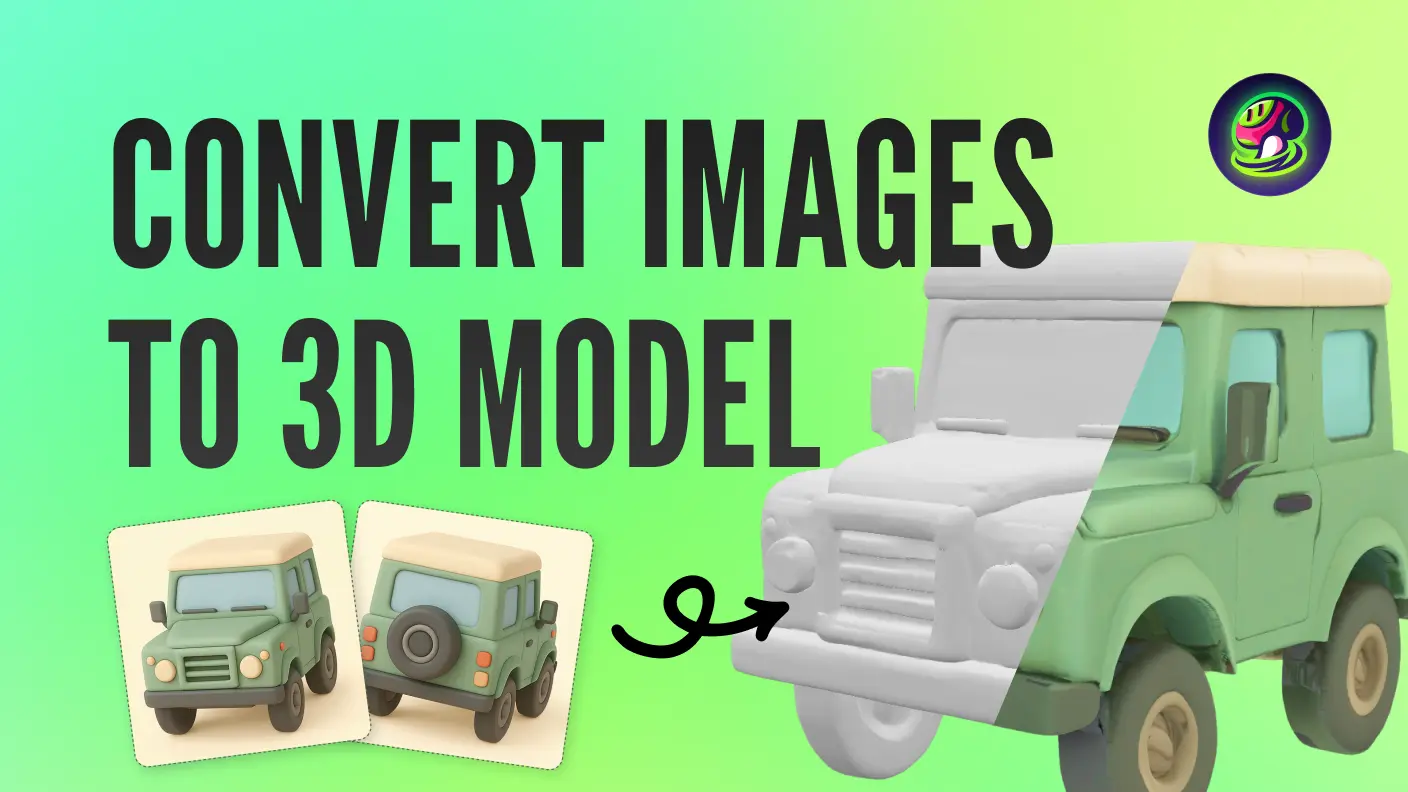 Como Converter Imagens para Modelo 3D com IA (Suporte Multi-View)