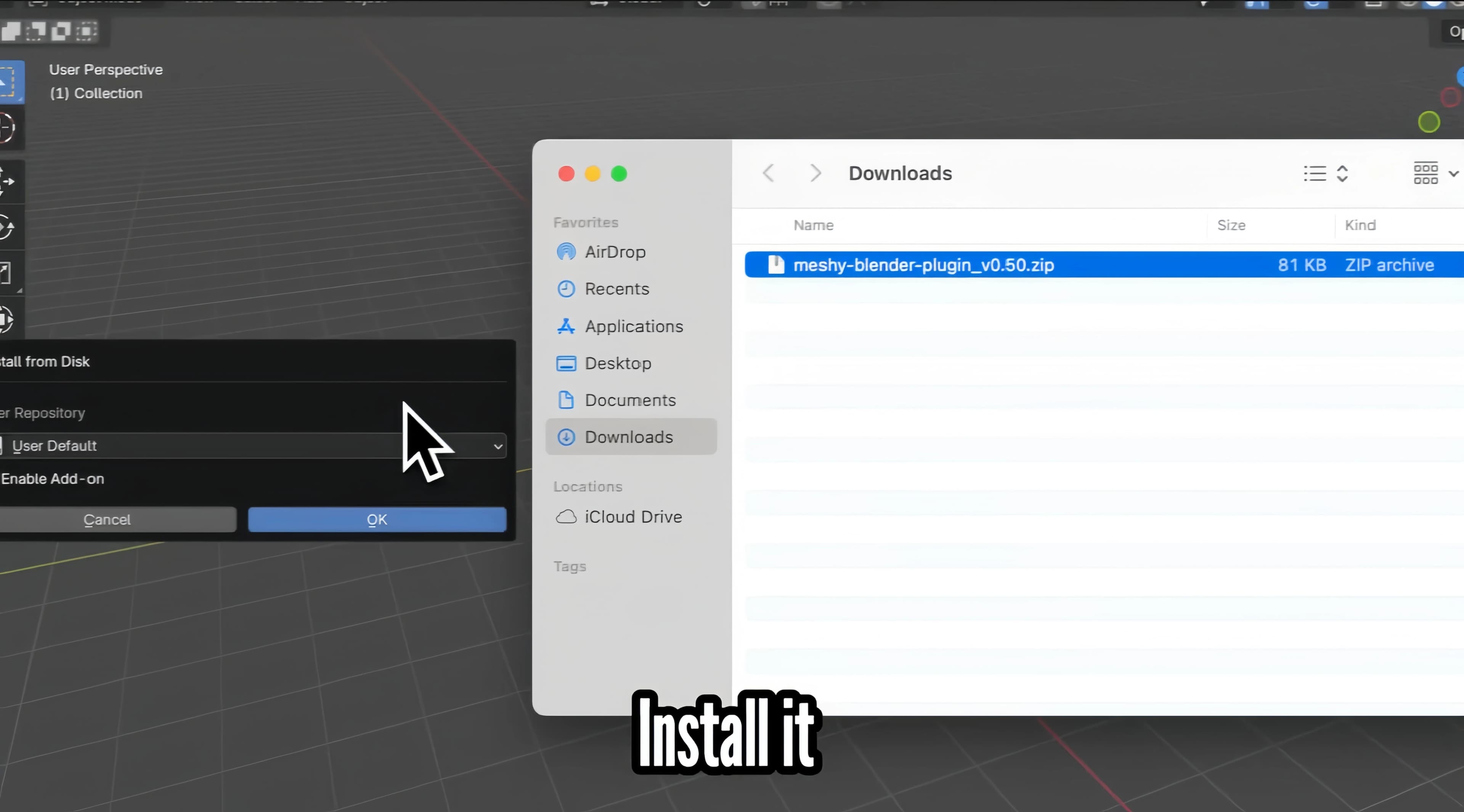 How to Import Models into Blender Using the Meshy Plugin (2025 Tutorial ...