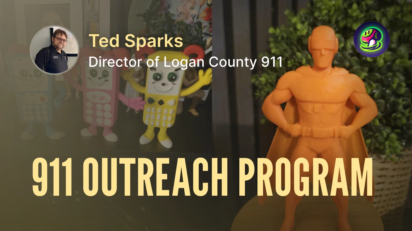 Iniciativa de Alcance 911 Alimentada por Meshy: A Inovação de Ted Sparks Revitaliza a Educação em Segurança para Estudantes e Famílias no Condado de Logan