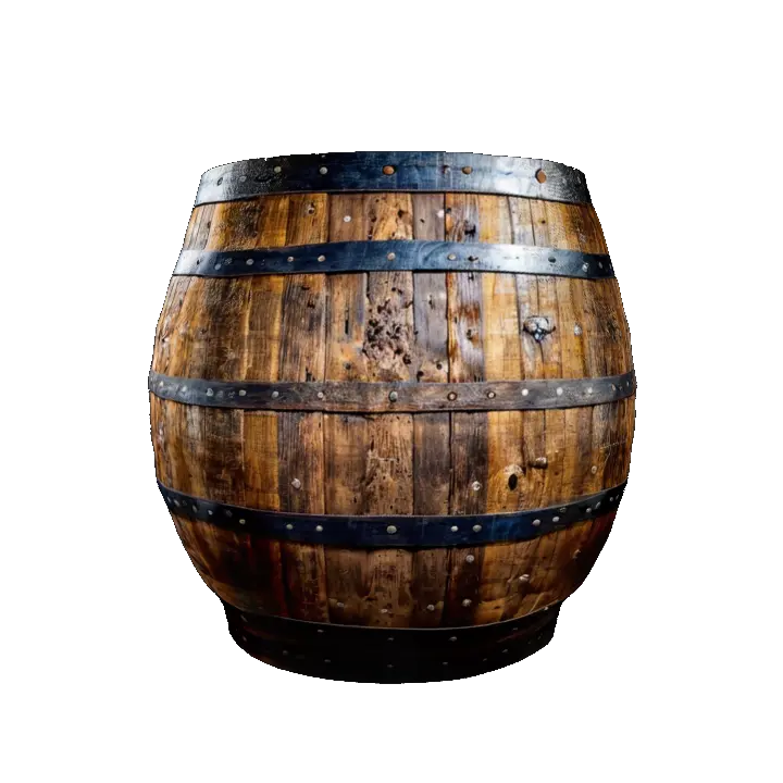 Wine barrel, ancient, 4K, HDR, highest quality