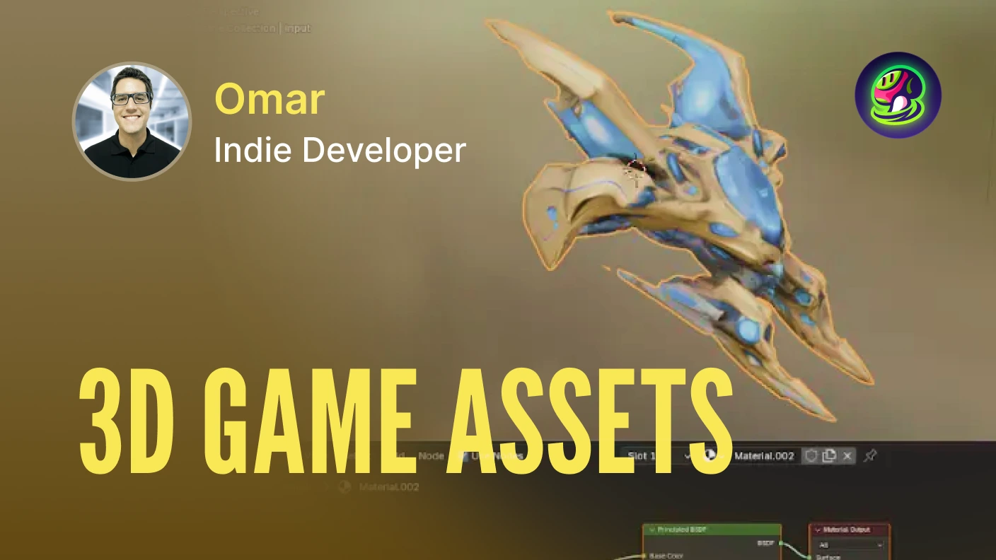 Meshy Powers Omar's Cosmicrafts Adventures: How AI Revolutionizes 3D Assets for Infinite Space Games