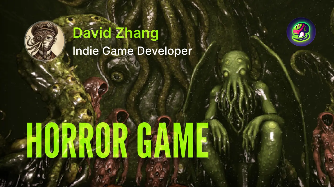 Into the Depths of Remnants of R'lyeh: Crafting a Lovecraftian Horror Game with AI
